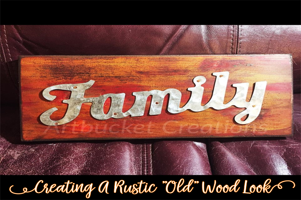Rustic and Colorful Wooden Finish&nbsp;Technique
