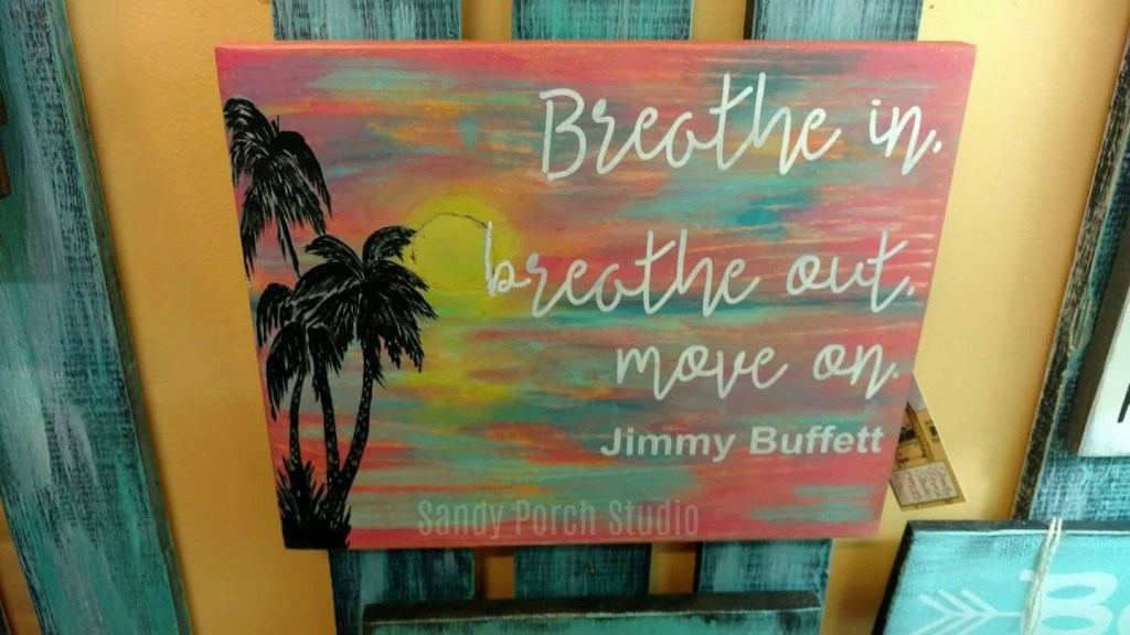 Painting With The Beachy Buffett Sunset&nbsp;Technique